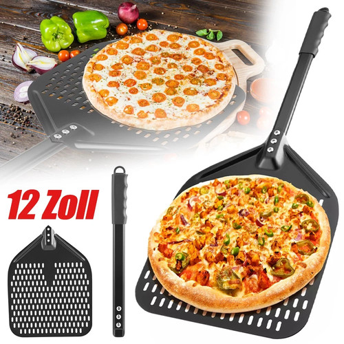 Perforated pizza peel - perforated,