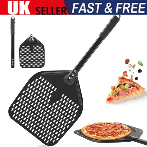 Perforated pizza peel - 12",