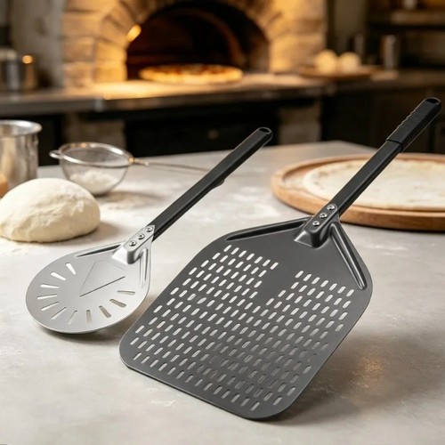 Perforated pizza peel - perforated,