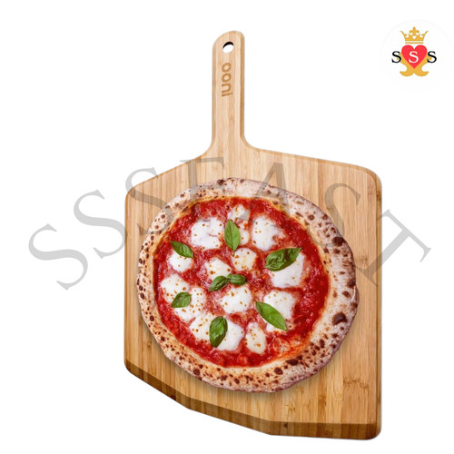 Bamboo pizza peel and - peel,