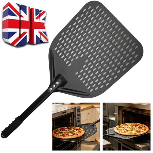 Perforated pizza peel - perforated,