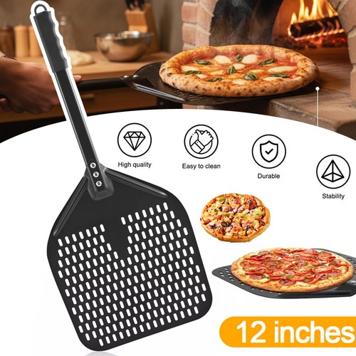 Perforated pizza peel - perforated,